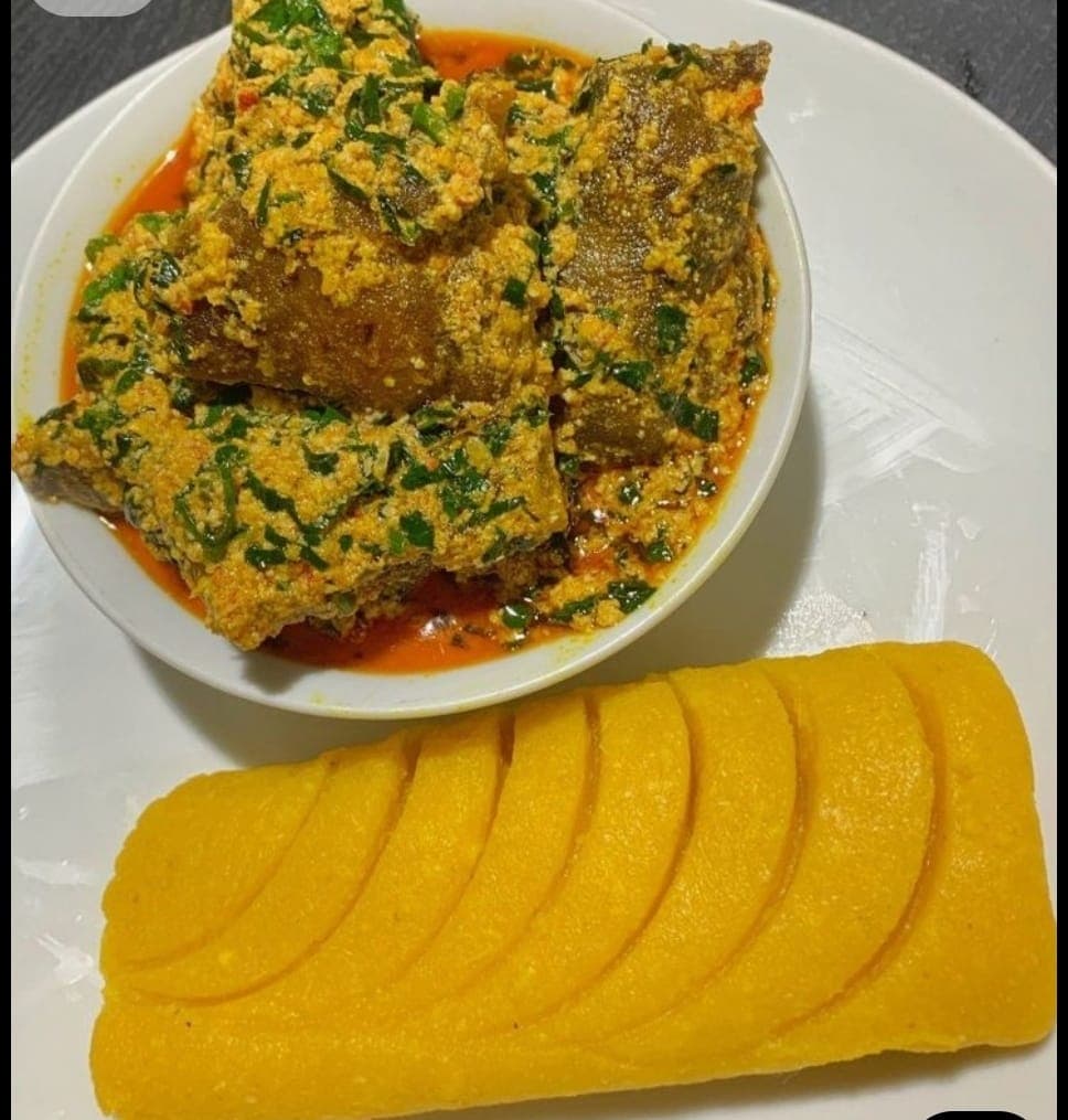 Egusi Soup & Eba