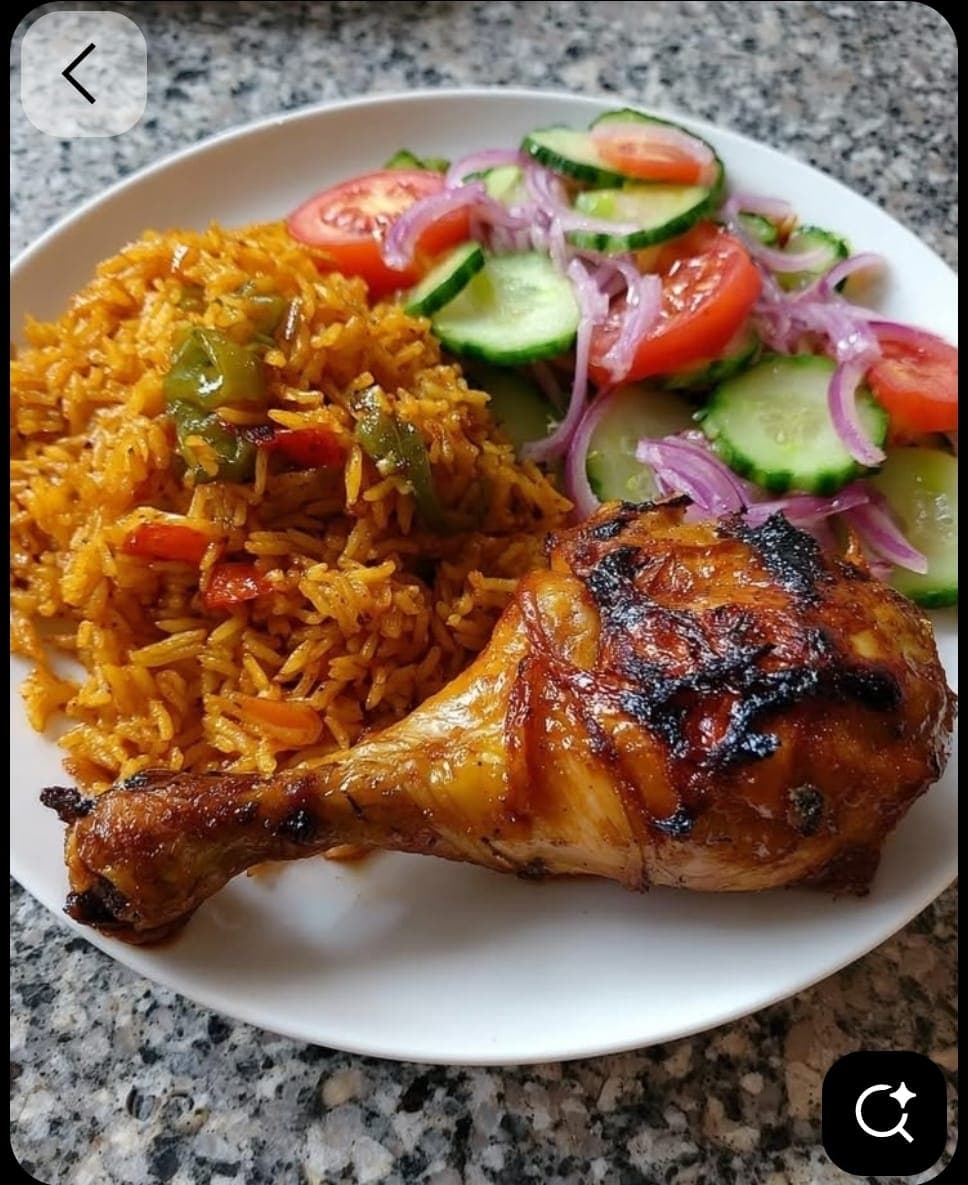 Jollof Rice & Chicken