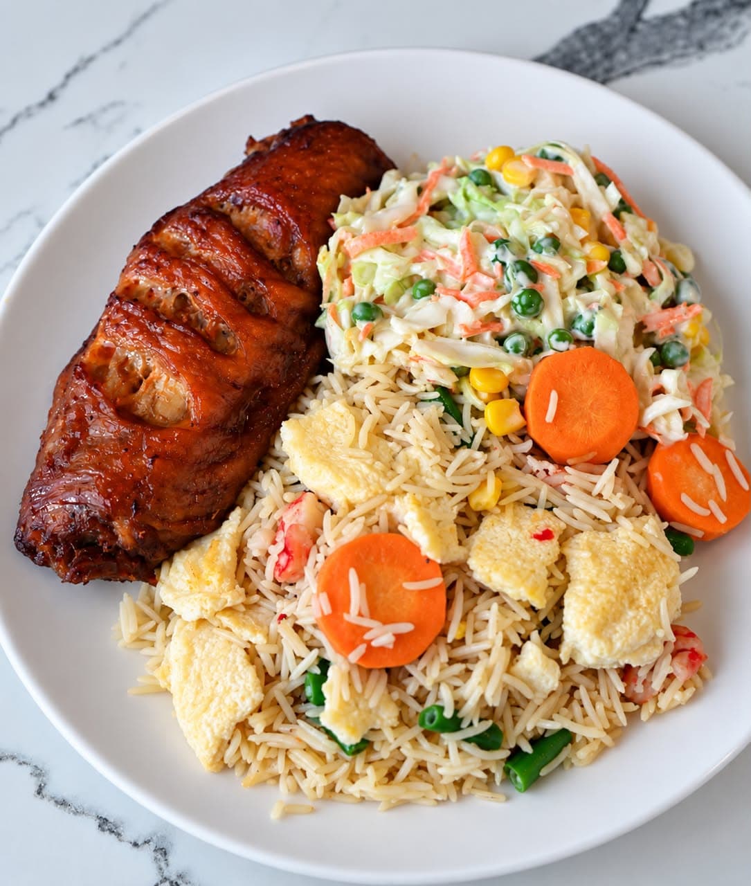 Fried Rice & Grilled Turkey