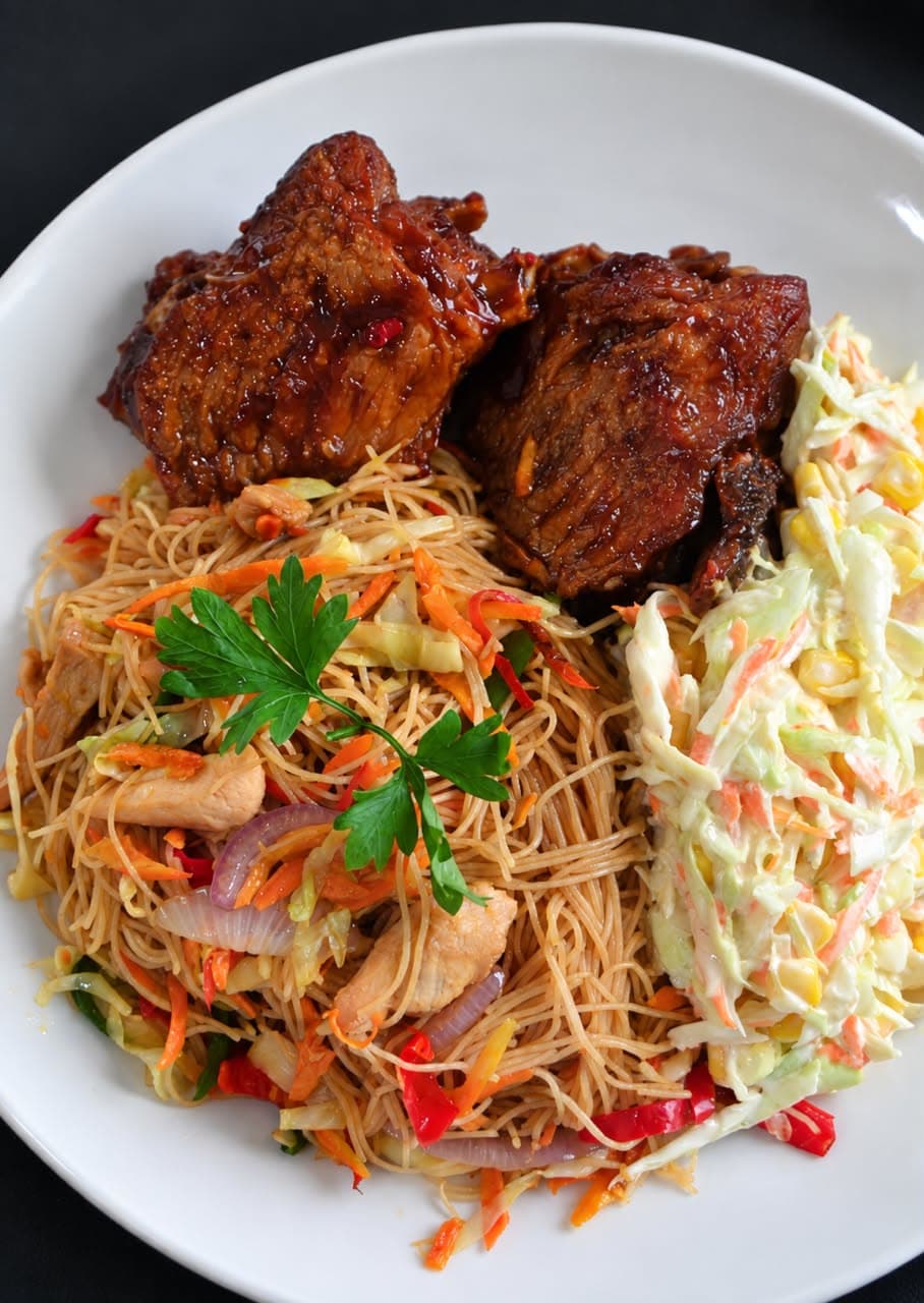 Noodles & Beef