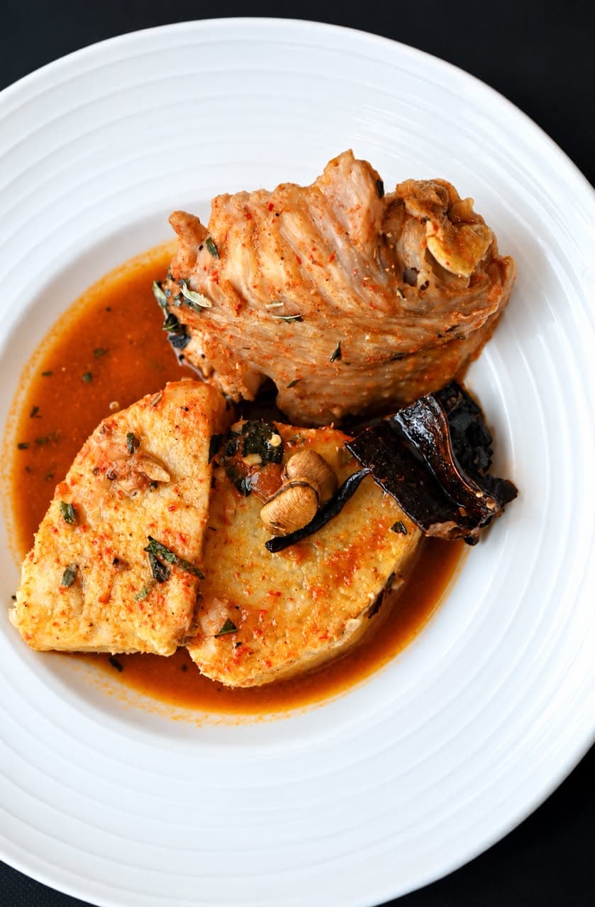 Yam & Chicken Pepper Soup