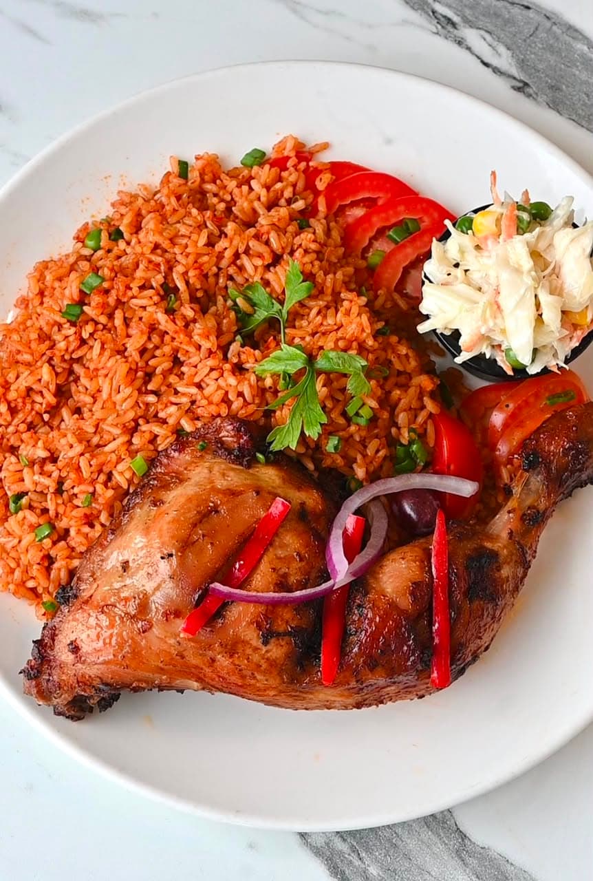 Jollof Rice & Chicken