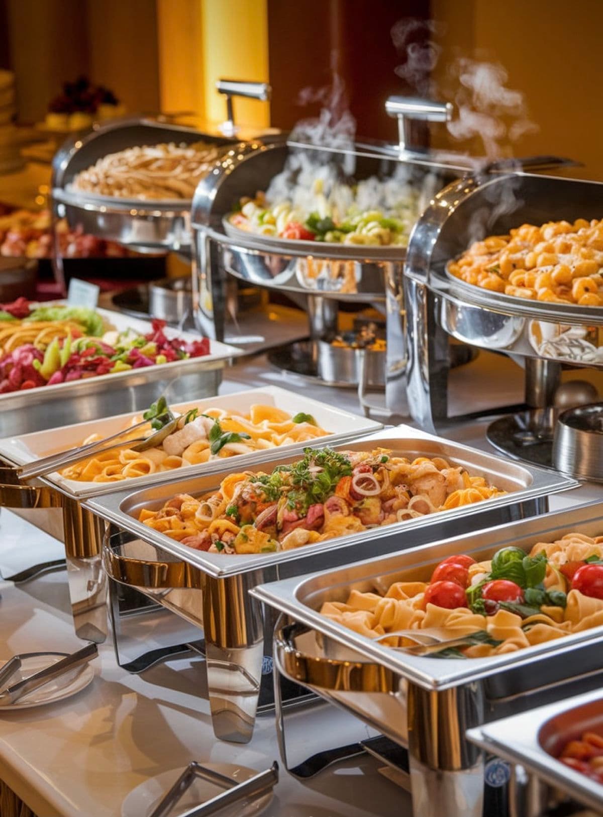 Nigerian food spread